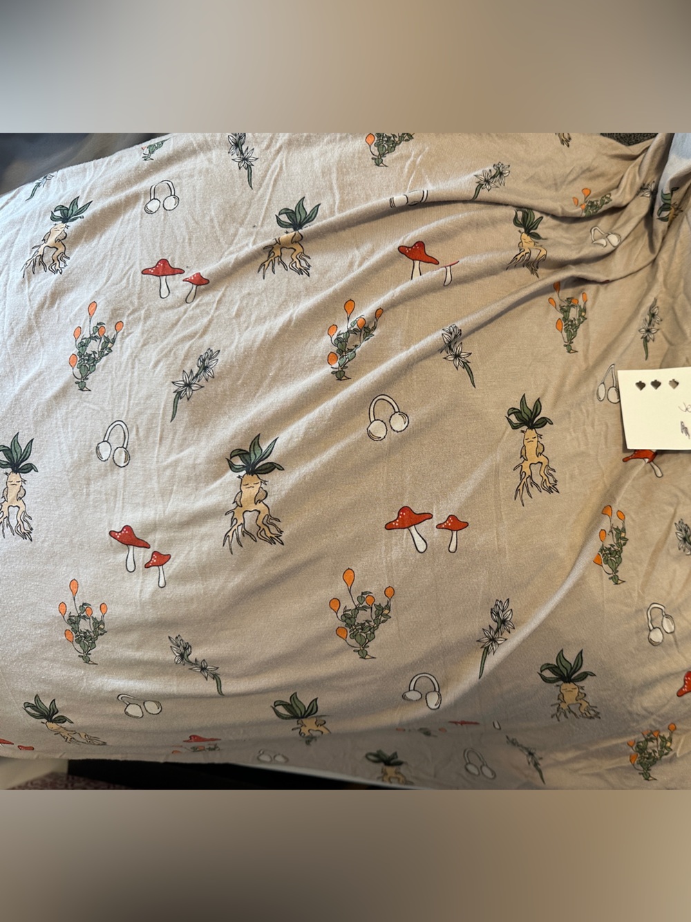 Kyte baby Harry Potter Retired Herbology Print Bamboo Crib Sheet